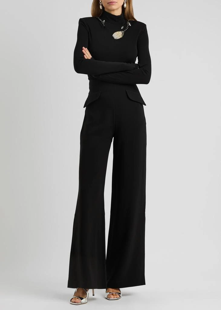 Nafsika Skourti Wide-leg crepe trousers 4