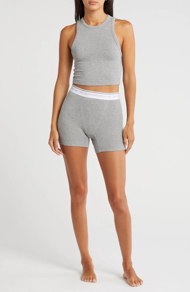 Alice + Olivia Stacy BF Crop Tank & Shorts Pajamas 1