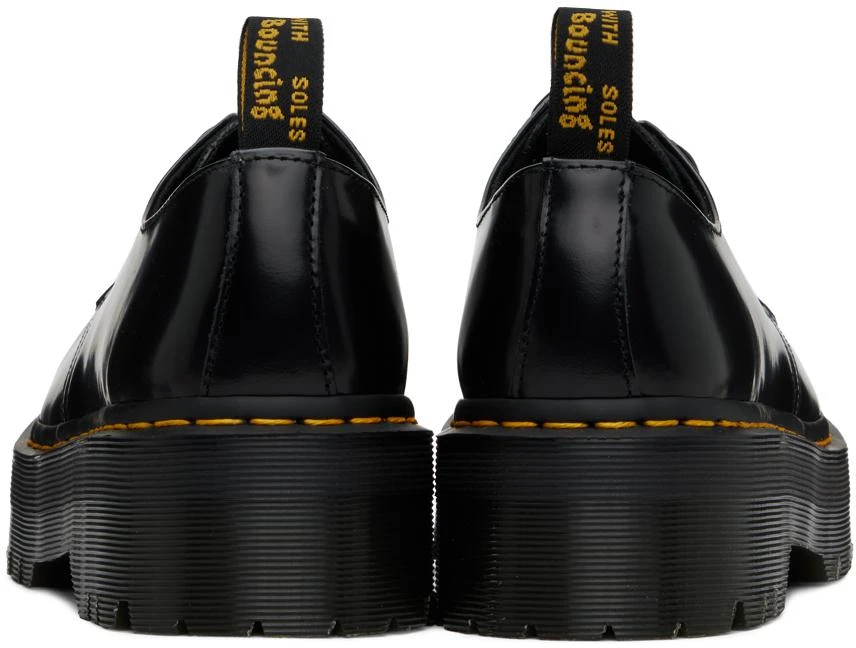 Dr. Martens Black Holly Leather Platform Derbys 2