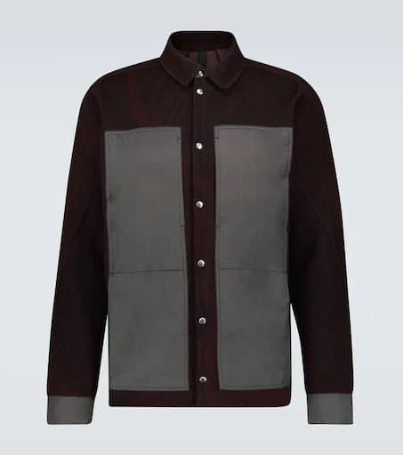 BYBORRE Paneled overshirt 1