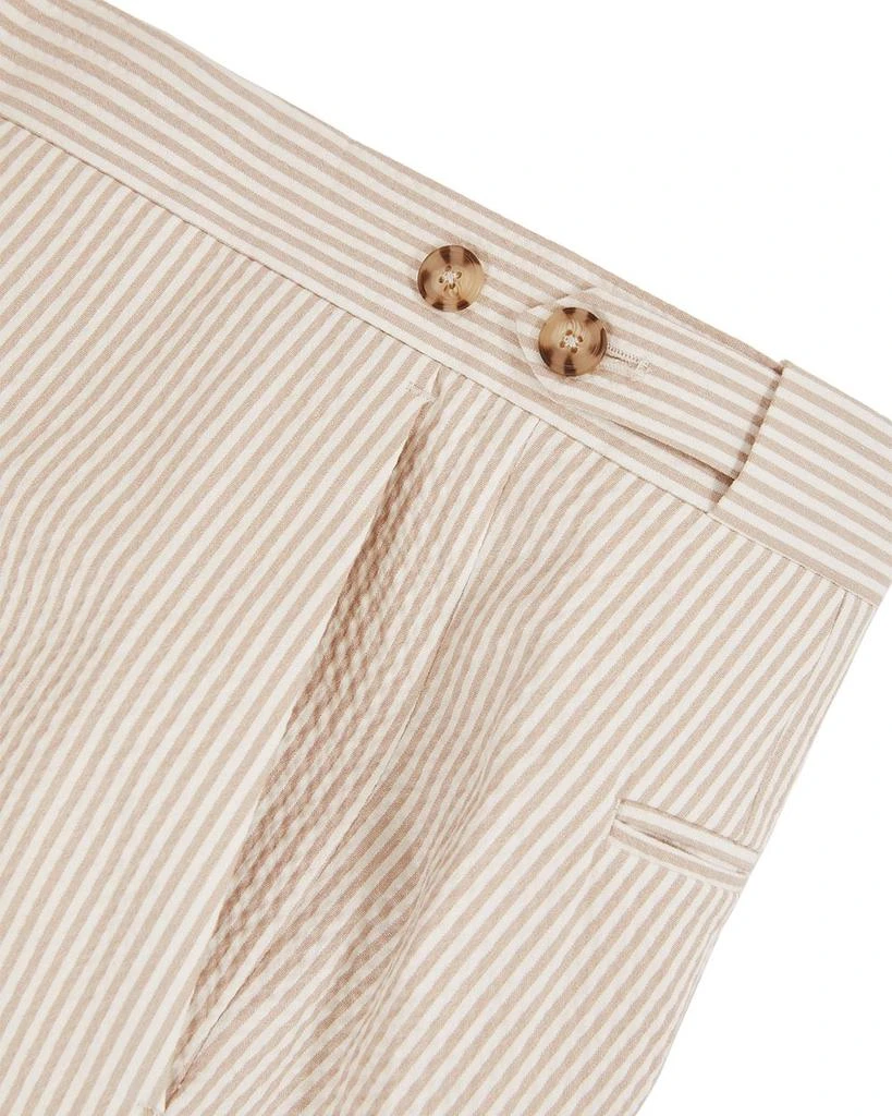 REISS Slim Fit Seersucker Mixer Trousers 5
