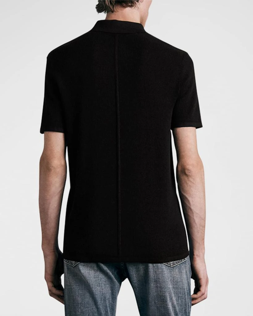 Rag & Bone Men's Harvey Knit Polo Shirt 4