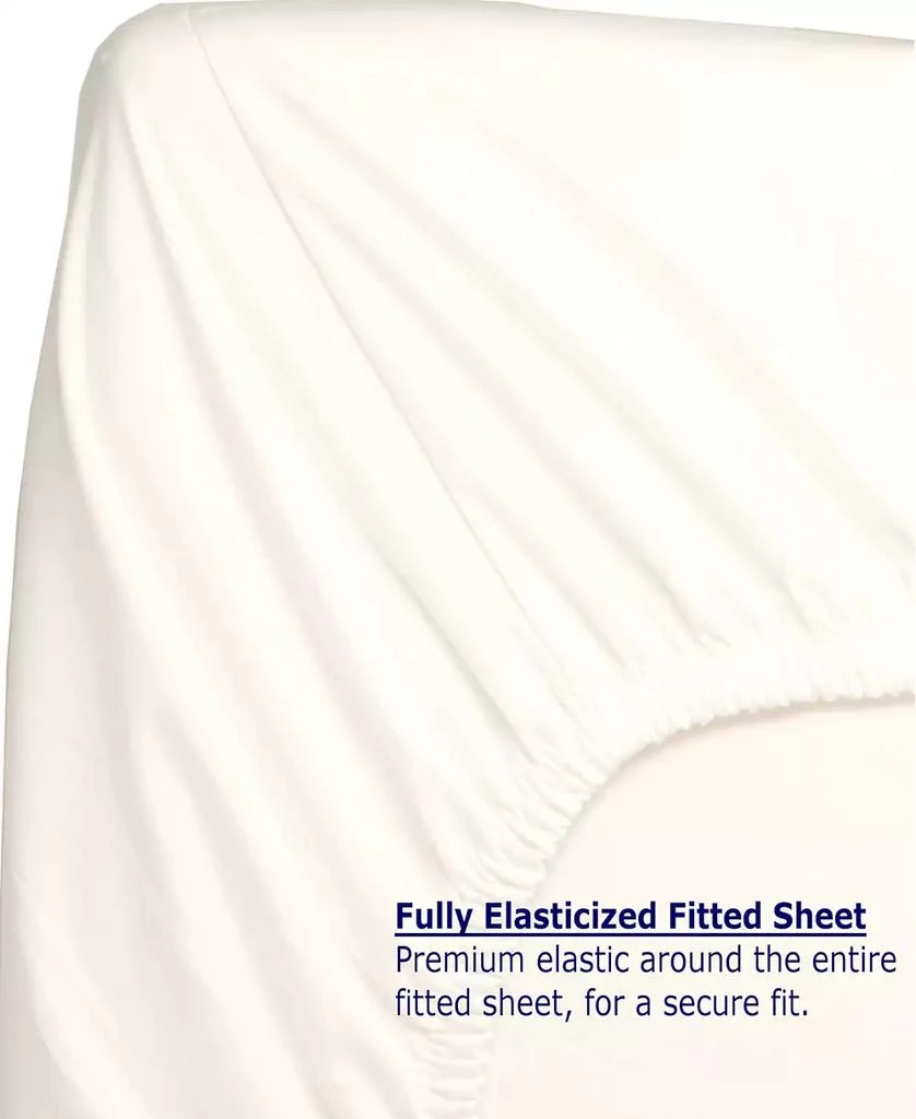 Nautica CLOSEOUT! Cotton Percale 3-Piece Sheet Set 4