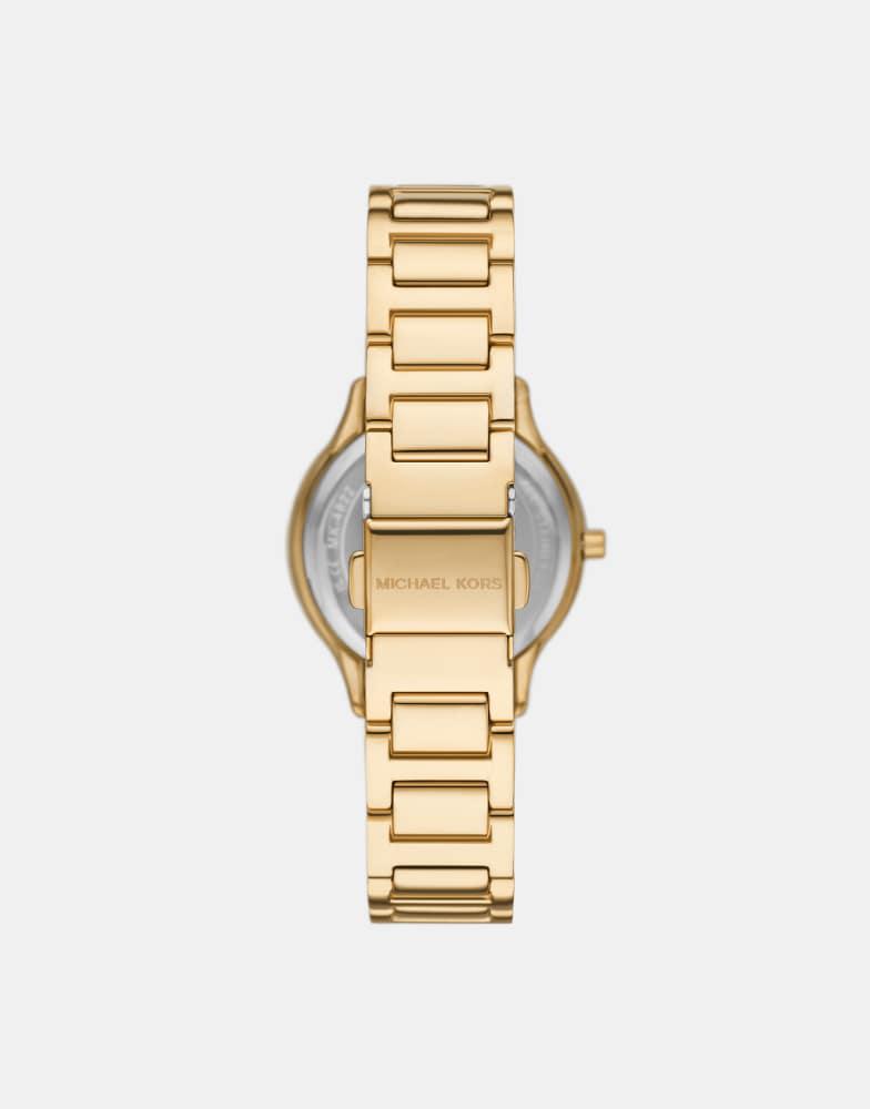 Michael Kors Michael Kors Women's sage three-hand, gold-tone stainless steel watch, mk4822 in gold