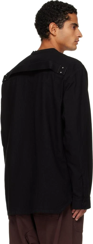 Rick Owens Black Concordians Larry Jumbo Fogpocket Shirt 3