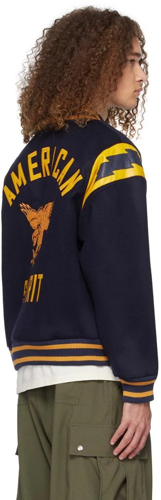 Rhude Navy 'American Spirit' Bomber Jacket 3