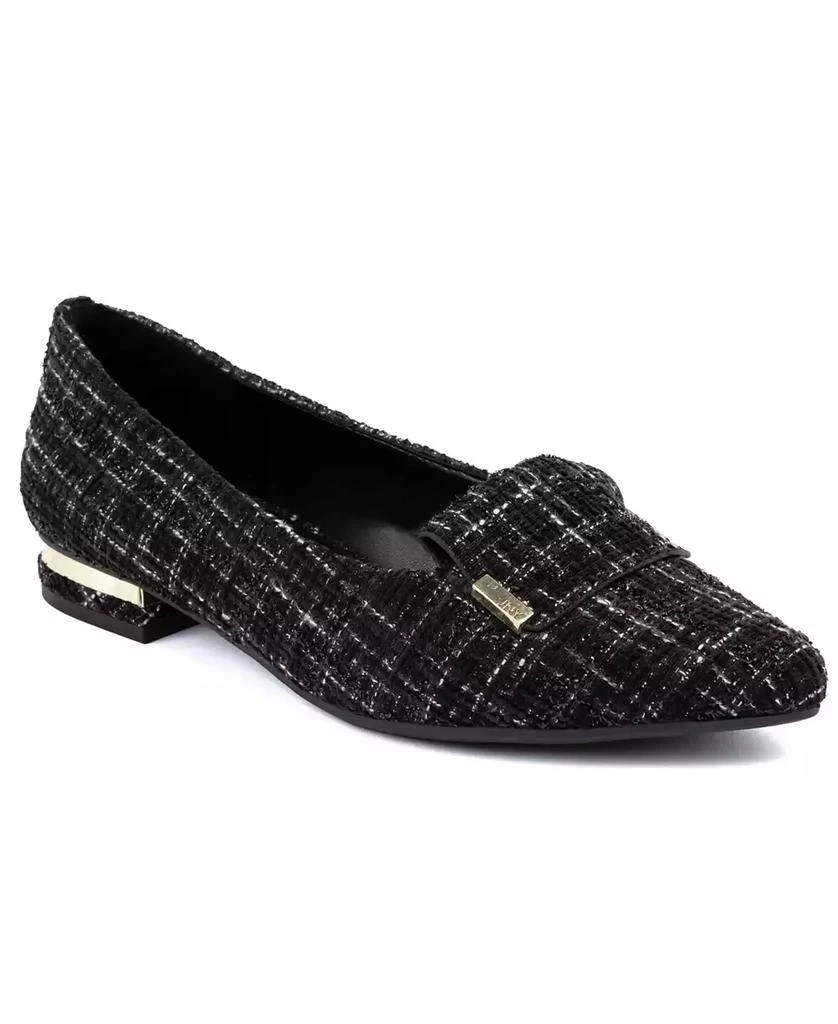 JONES NEW YORK Women
s Quesheen Pointed Toe Tailored Loafers
