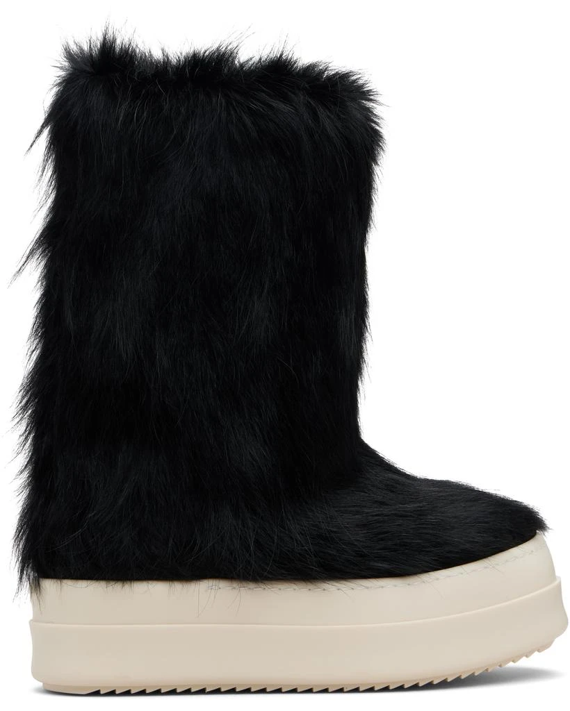 Rick Owens Black Concordians Mega Bumper Lunar Boots 1