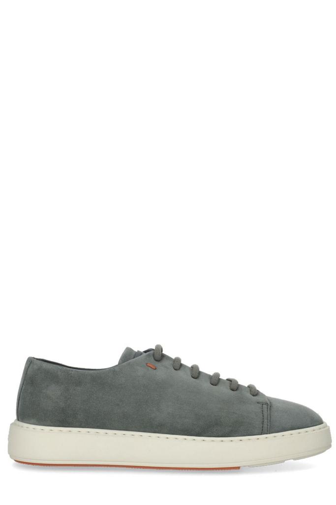 Santoni Santoni Round Toe Lace-Up Sneakers