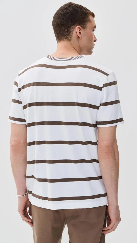 Officine Générale Cotton Stripe Tee 2