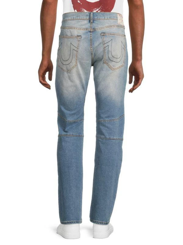 True Religion Rocco Moto Relaxed Skinny Jeans 2