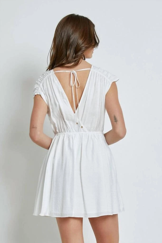 Shop Mustard Seed - Metal Beaded Drawstring Wrap Dress on Sale at  BeyondStyle  Get 40% Off Mustard Seed - Metal Beaded Drawstring Wrap Dress  with Limited-Time Flash Deals, Exclusive Discounts, and