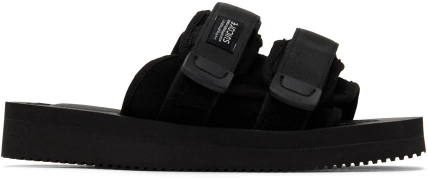 Suicoke Black MOTO-VS Sandals 1