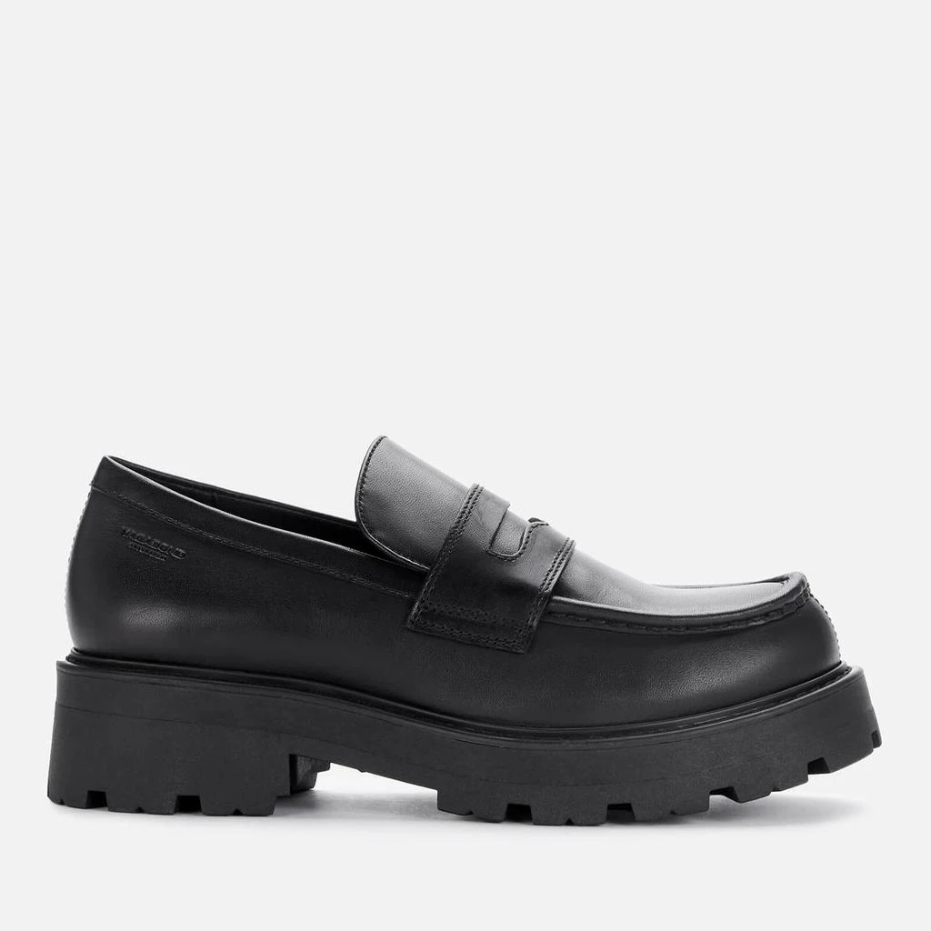 The Hut Vagabond Women's Cosmo 2.0 Leather Loafers - Black 1