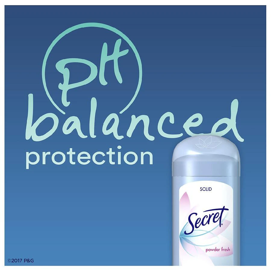 Secret Wide Solid Antiperspirant Deodorant Powder Fresh 5