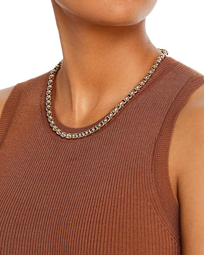 Alberto Amati 14K Yellow Gold Oval Link Chain Necklace, 18"