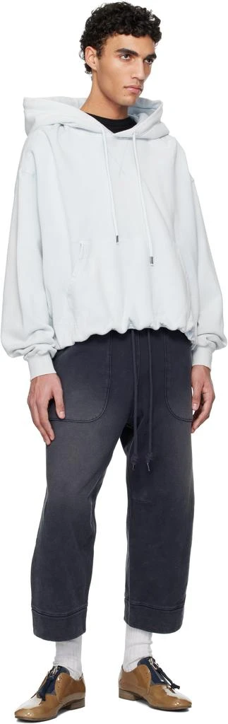 R13 Blue Balloon Popover Hoodie 4