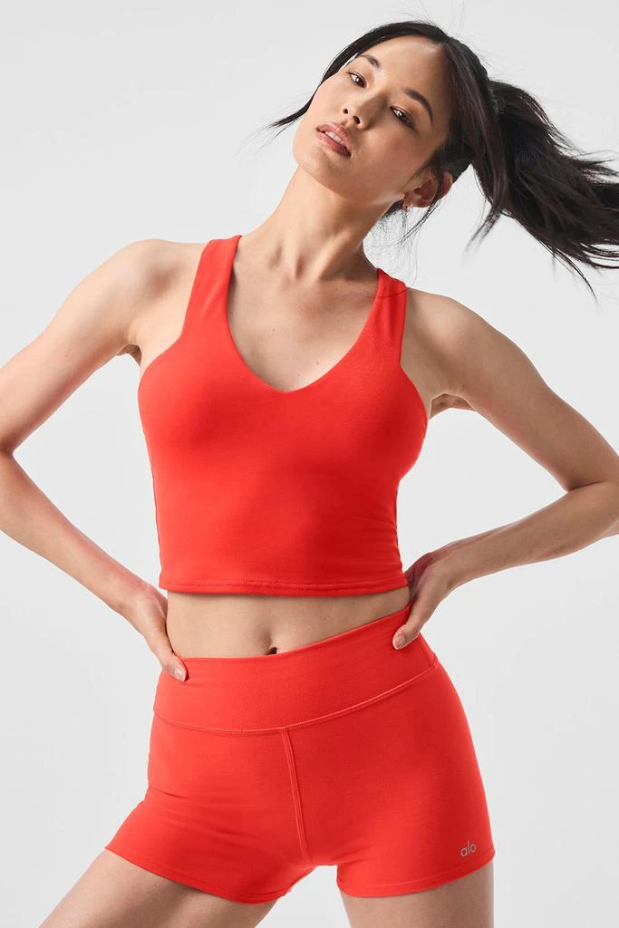 Alo Real Bra Tank - Red Hot Summer 3