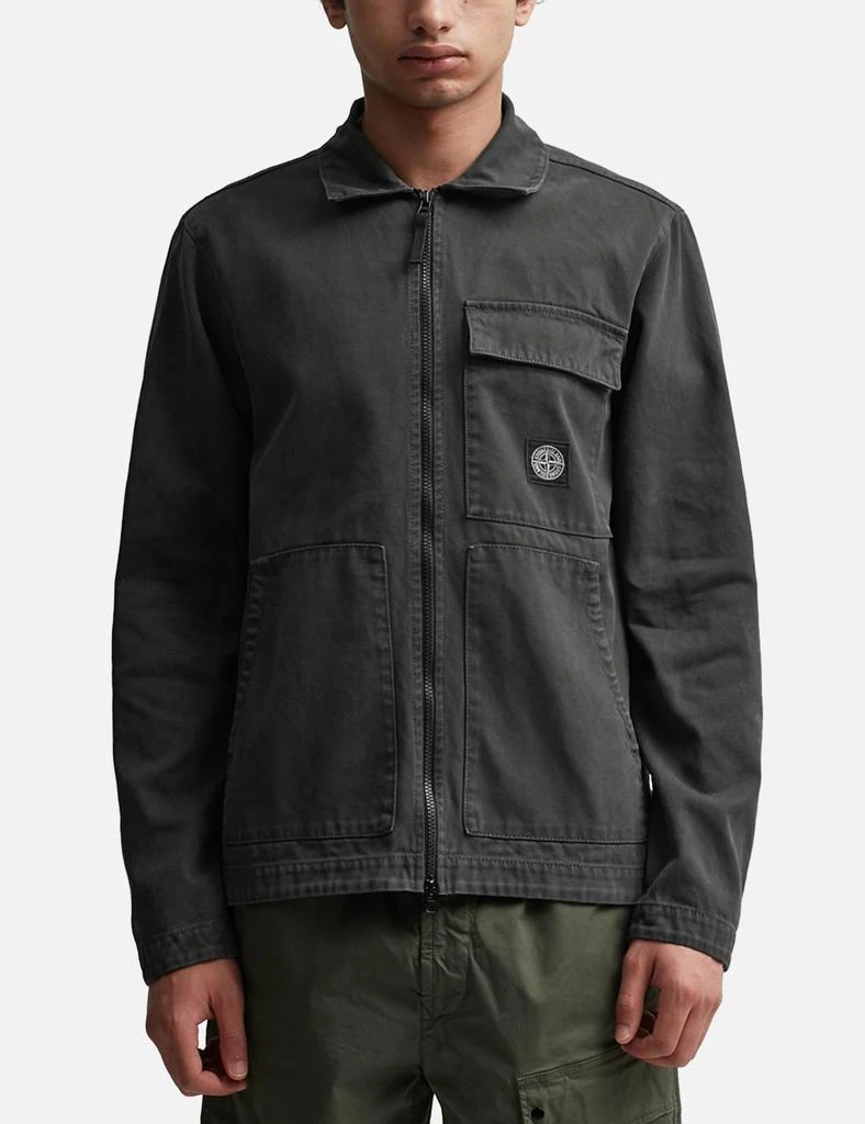 Stone Island Garment Dyed Overshirt 3