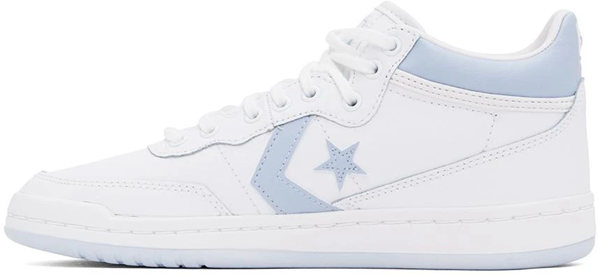 Converse White & Blue CONS Fastbreak Pro Leather & Nylon Sneakers 3