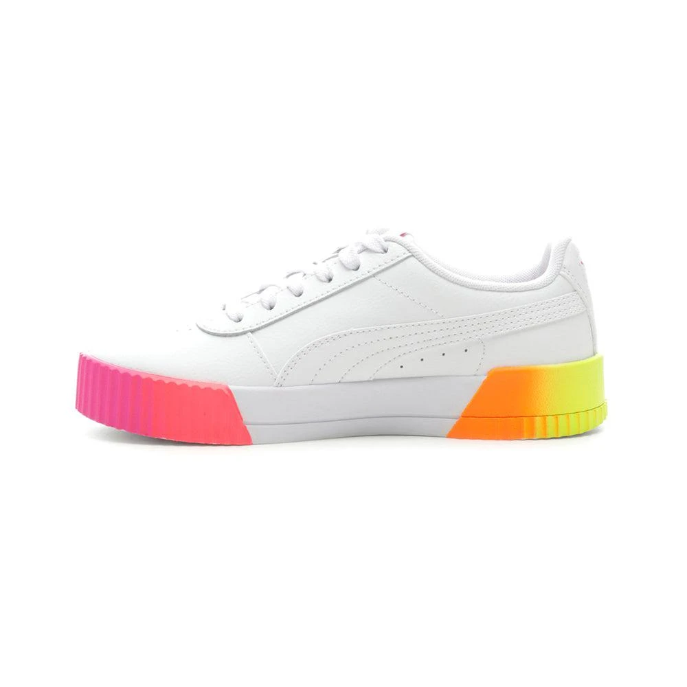 Puma Carina Neon Fade Sneakers (Big Kid) 3
