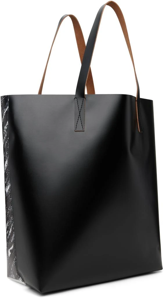 Marni Black Scribble Tribeca N/S Tote 3