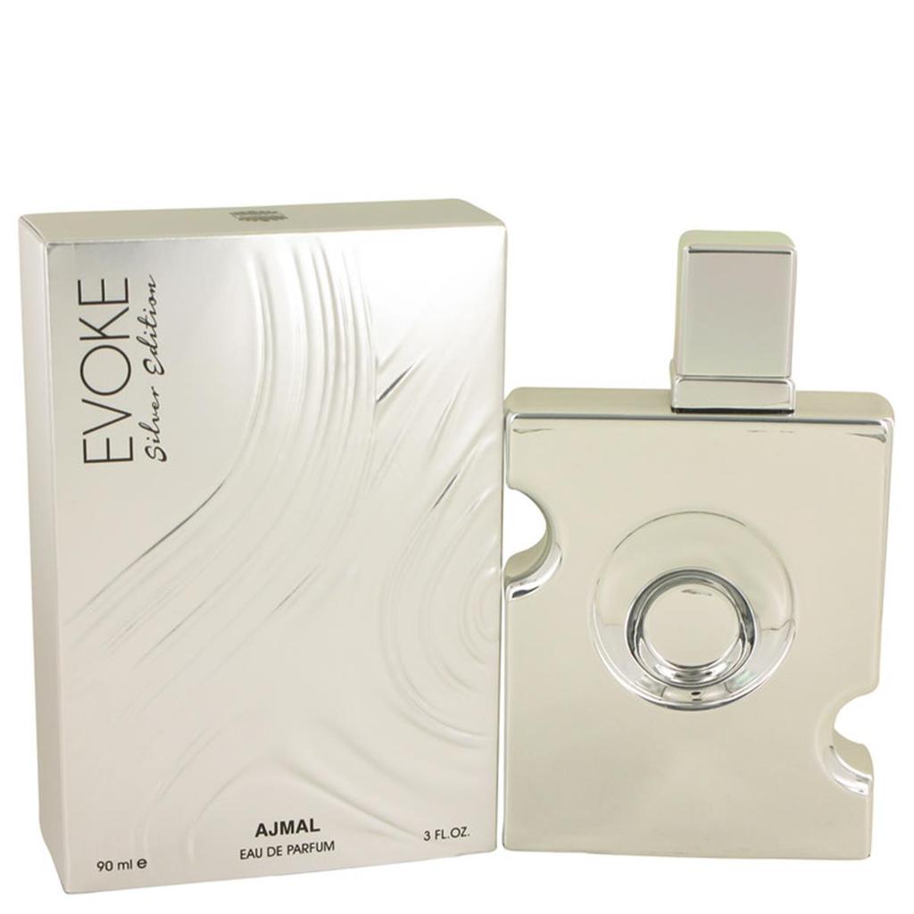 AJMAL Men Evoke Silver Edition Eau De Parfum Spray - 3 oz