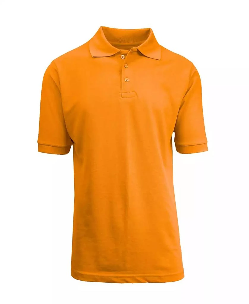 Galaxy By Harvic Men's Short Sleeve Pique Polo Shirts 5