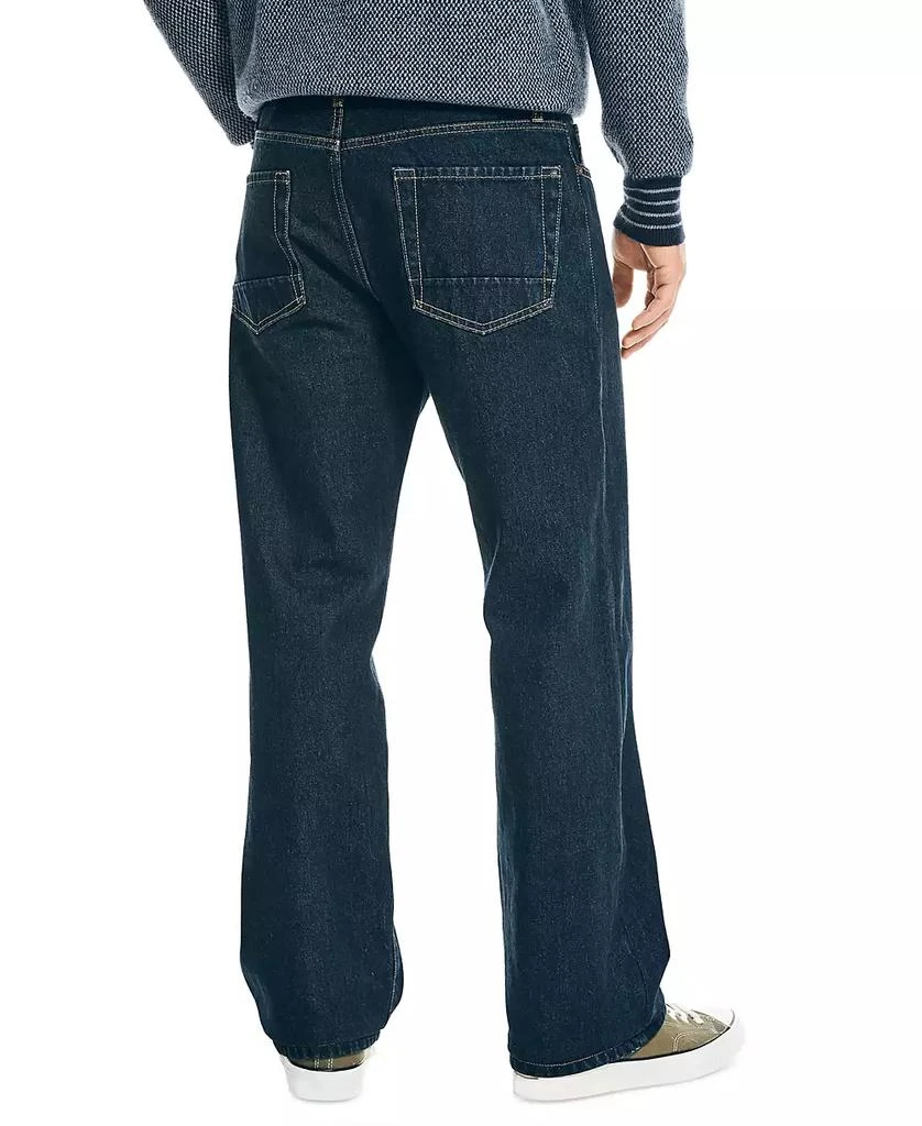 Nautica Men's Authentic Loose-Fit Rigid Denim 5-Pocket Jeans 2