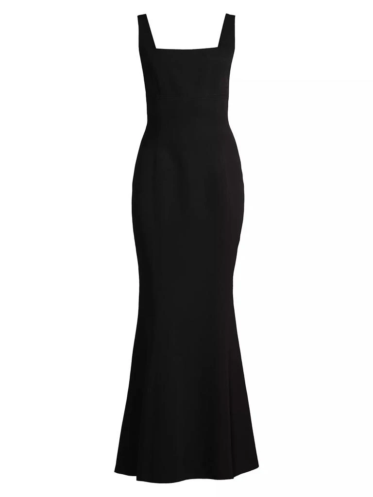 Laundry by Shelli Segal Square-Neck Trumpet Gown 1