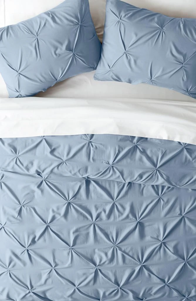 IENJOY HOME HOME SPUN Premium Ultra Soft 3-Piece Pinch Pleat Duvet Cover Set 6