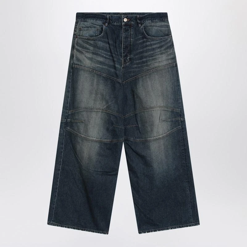 Balenciaga Balenciaga Faded Black Baggy Jeans 1