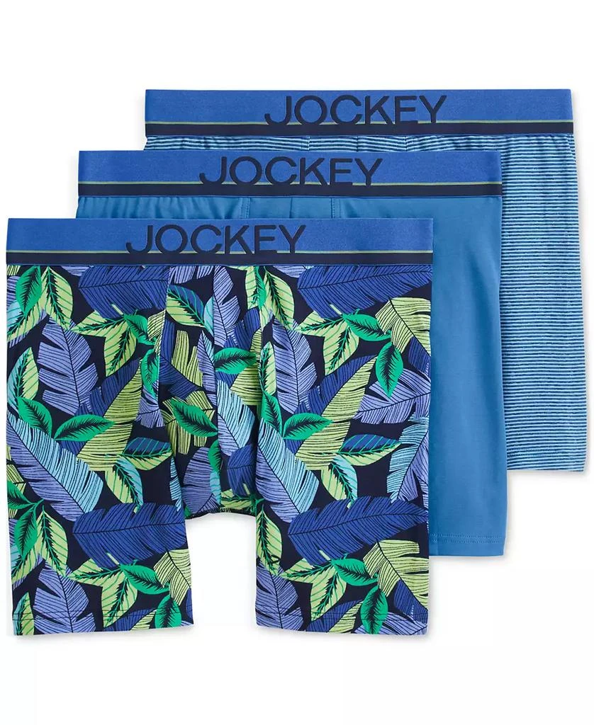 Jockey Men's 3pk. True Style Logo Boxer Briefs 5