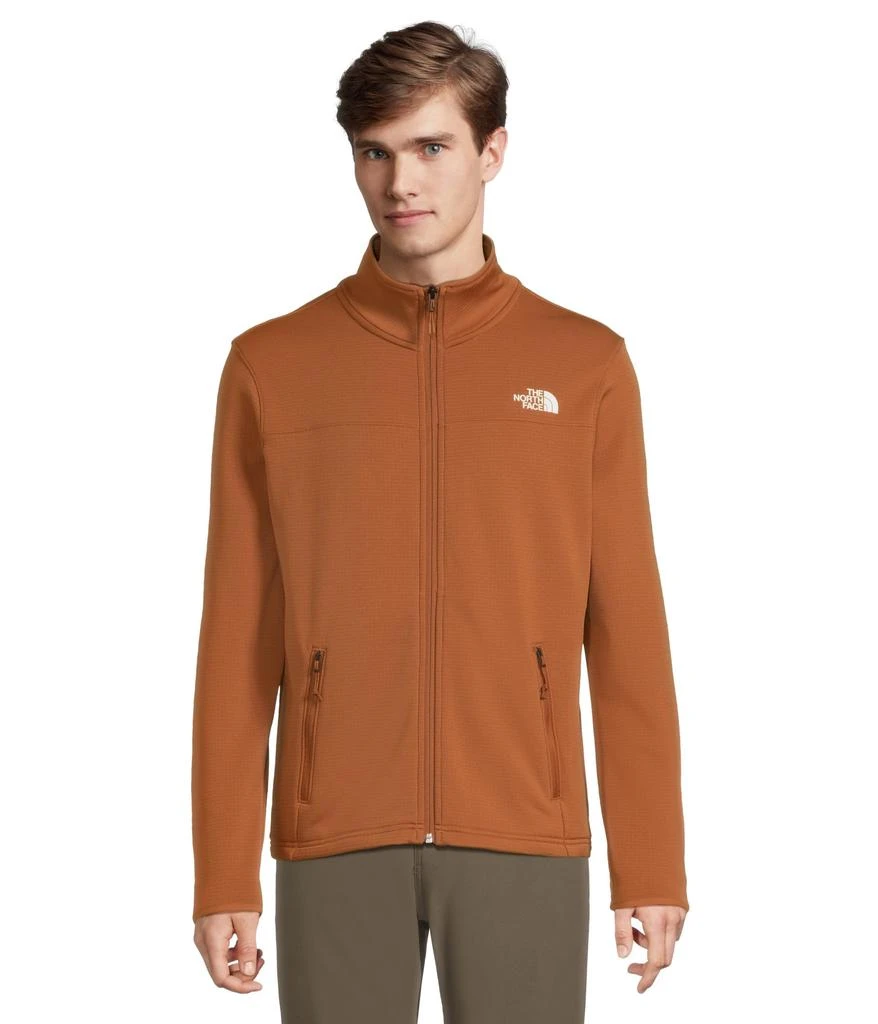 The North Face Cedar Trail Grid Fleece Full Zip Jacket 1