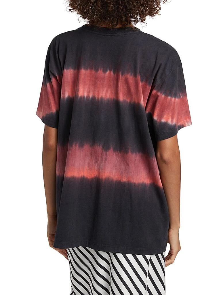 Rodarte Beetlejuice II x Rodarte Logo Tie-Dye Cotton T-Shirt 5