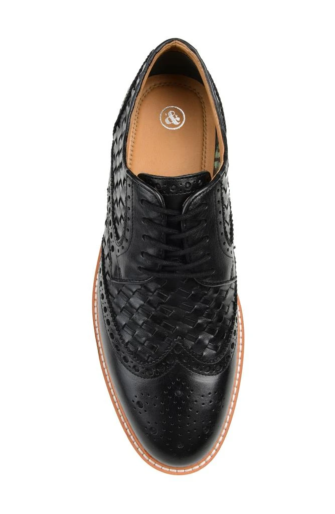 Thomas & Vine Woven Wingtip Derby 5