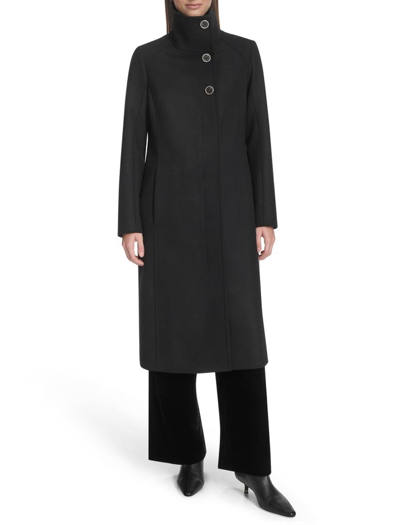 Shop Melton Wool Blend Peacoat on Sale at BeyondStyle – Get Lowest