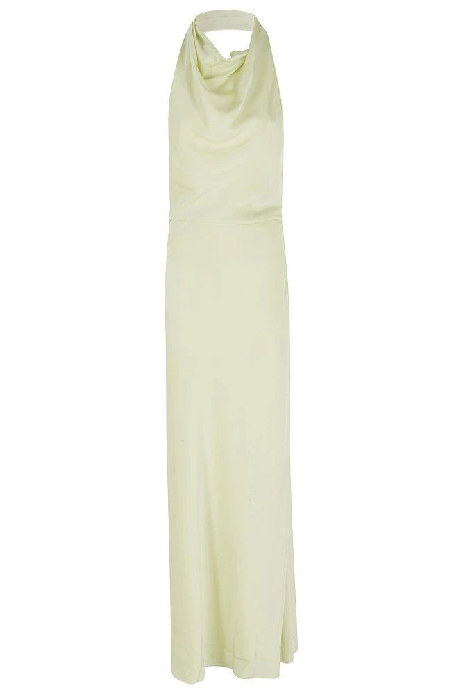 SIMKHAI Simkhai Reannon Draped Halterneck Gown