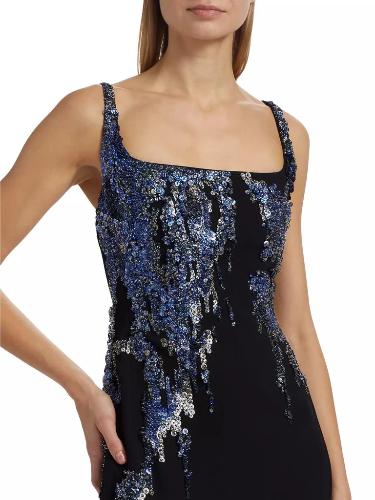 Dries Van Noten Debano Embellished Slip Gown 6
