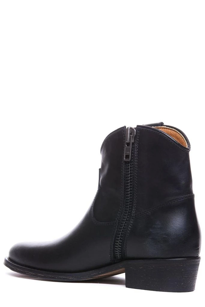 Via Roma 15 Via Roma 15 Zip Ankle Boots 3