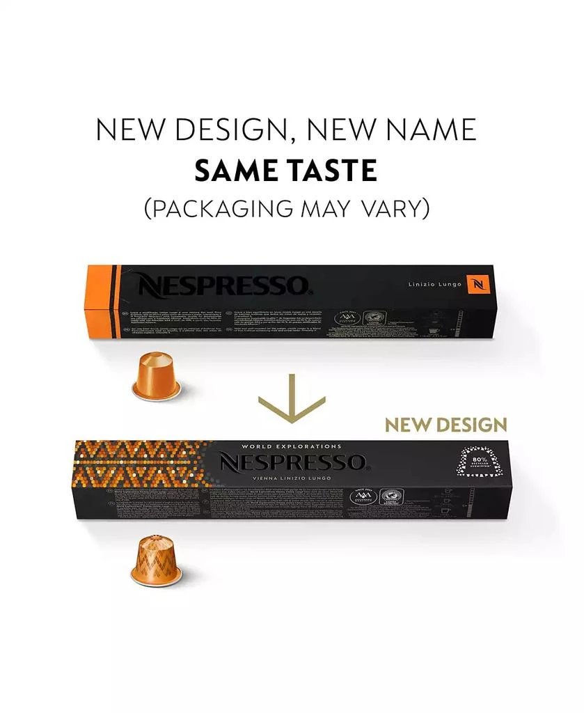 Nespresso Capsules OriginalLine, Vienna Linizio Lungo, Mild Roast Coffee, 50-Count Coffee Pods 2