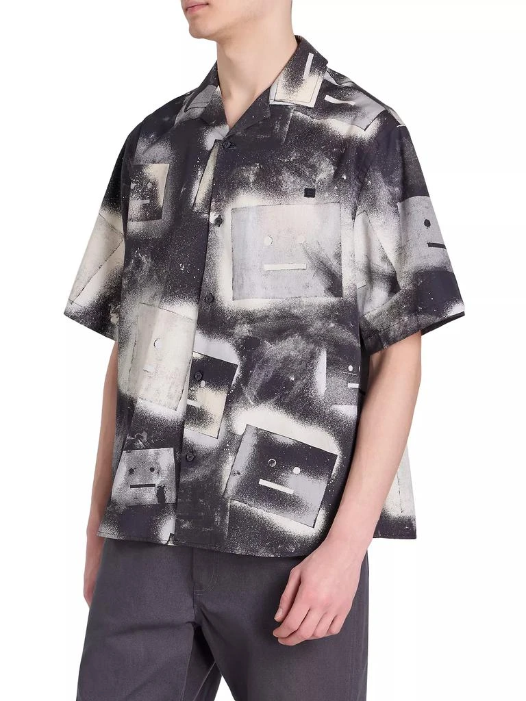 Acne Studios Sarlino Spray Face Cotton Shirt 4