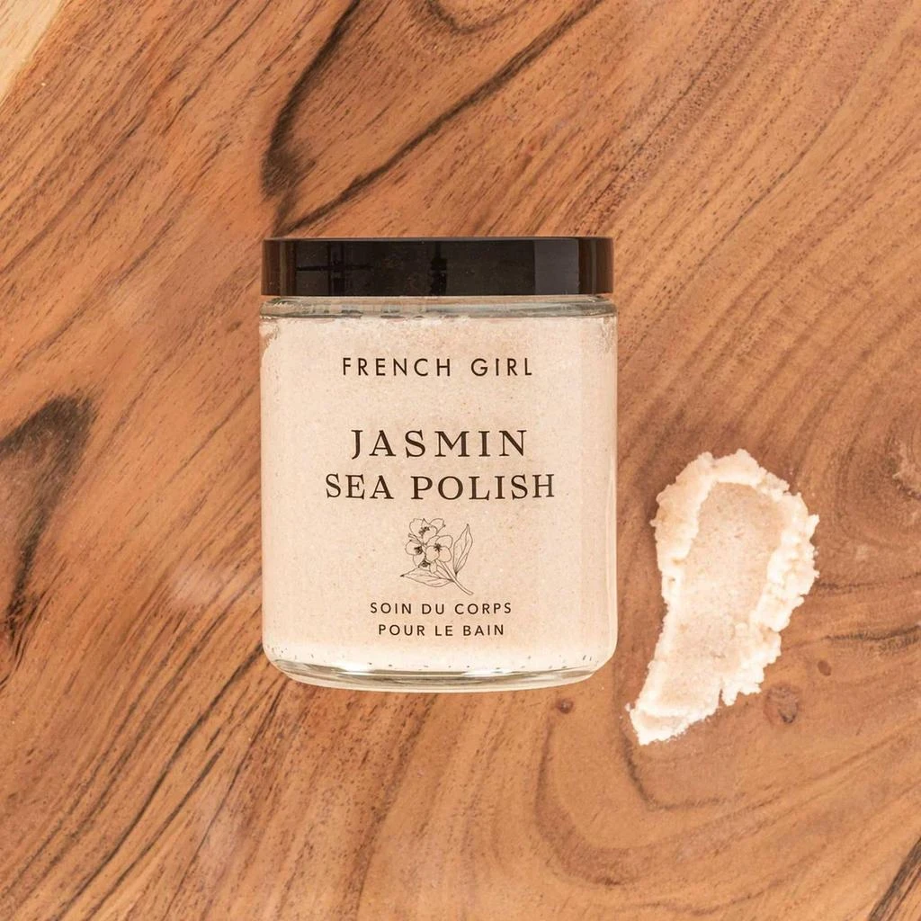 FRENCH GIRL Organic Hydrating Jasmine Body Scrub In Pink 3