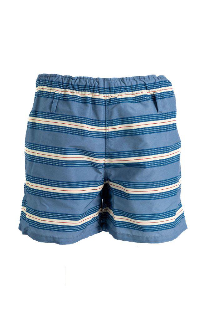 Prada Prada Striped Swim Trunks