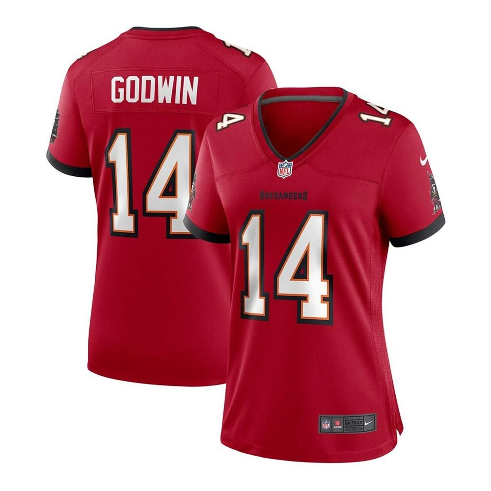 NIKE Women's Chris Godwin Red Tampa Bay Buccaneers Game Player Jersey 1