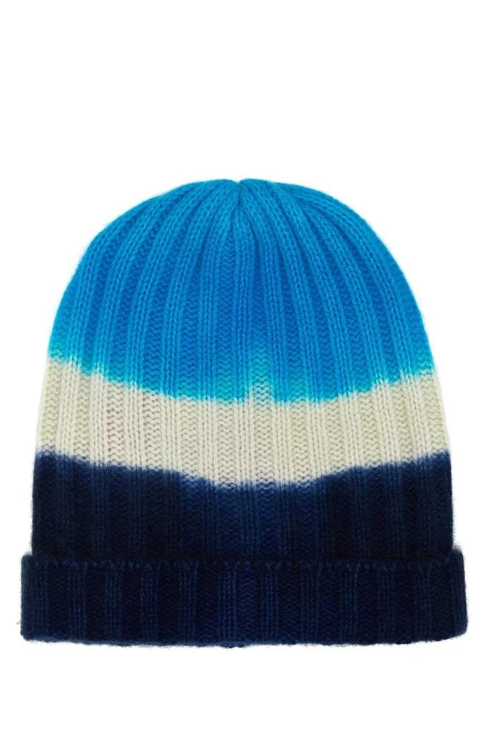 The Elder Statesman The Elder Statesman Tie-Dyed Chunky Ribbed-Knit Beanie 1