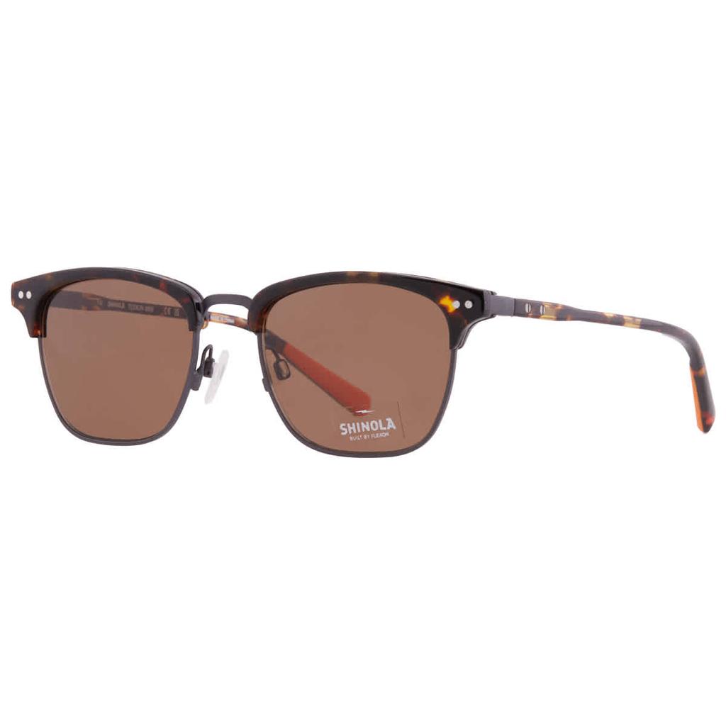 Shinola Brown Square Men's Sunglasses SH2300S 242 52