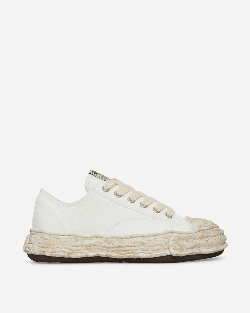 Maison MIHARA YASUHIRO Peterson 23 OG Dyed Sole Canvas Low Sneakers White 1