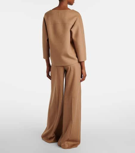 Max Mara Radioso camel hair blouse 3