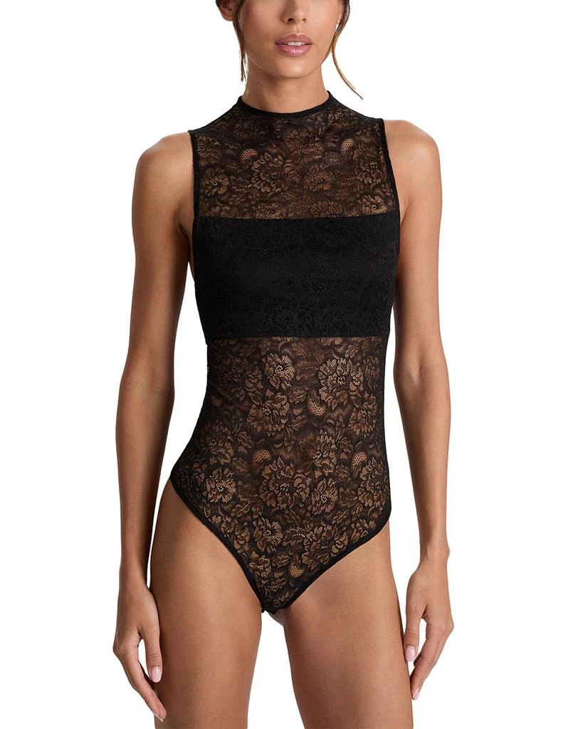 Alice + Olivia Nichol Lace Bodysuit 1